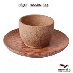 Wooden Cup without Handle